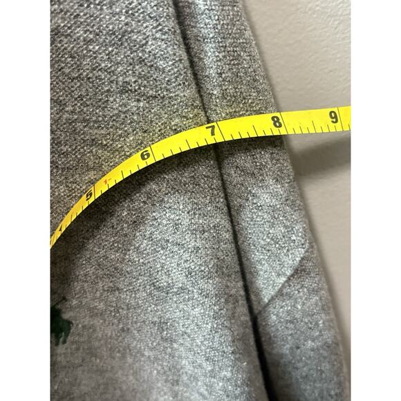 Polo Ralph Lauren Men’s XXL Gray Long Sleeve Polo Shirt Cotton Logo Casual READ - Picture 7 of 8